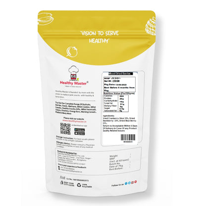 Mixed Dried Berries - Healthy Master