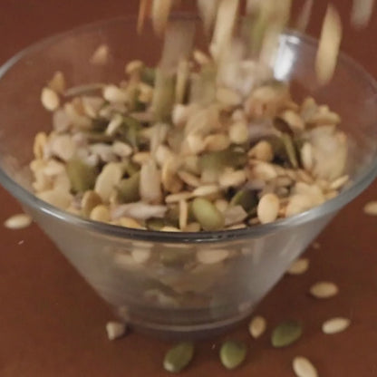 Seed Mix (3 in 1) Sunflower, Pumpkin, and Watermelon