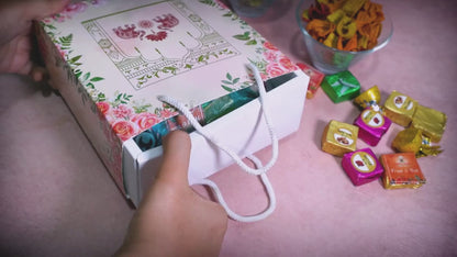 Rishton Ki Mithas – Premium Rakhi Gift Hamper | 10 Pyaar Bhari Delights, Har Tohfe Mein Rishton Ki Mithas & Rakhi Ka Apnapan 🎁❤️
