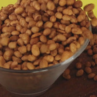 Roasted Soya Nuts - Garlic Flavour