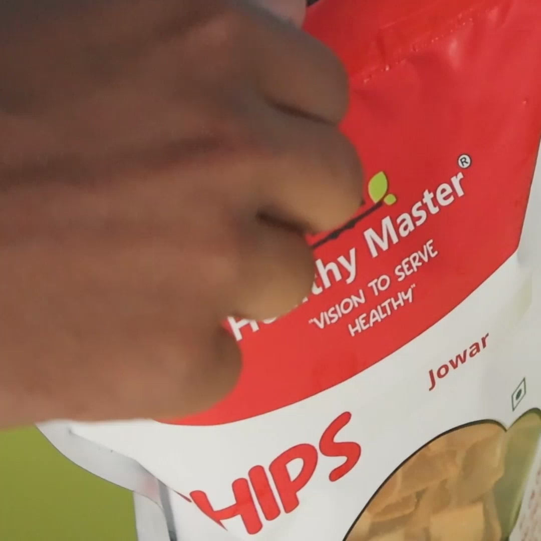 Healthy Master - Jowar Chips - Light and Crispy (Classic Masala)