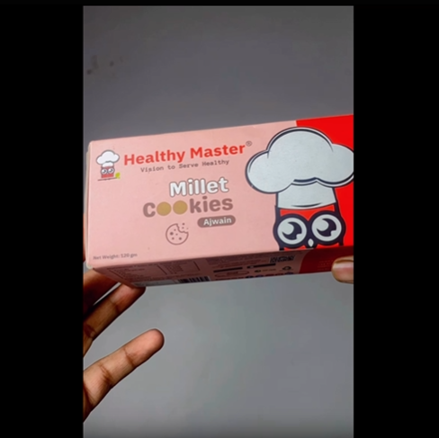 Multi Millet Ajwain Cookies And Biscuits