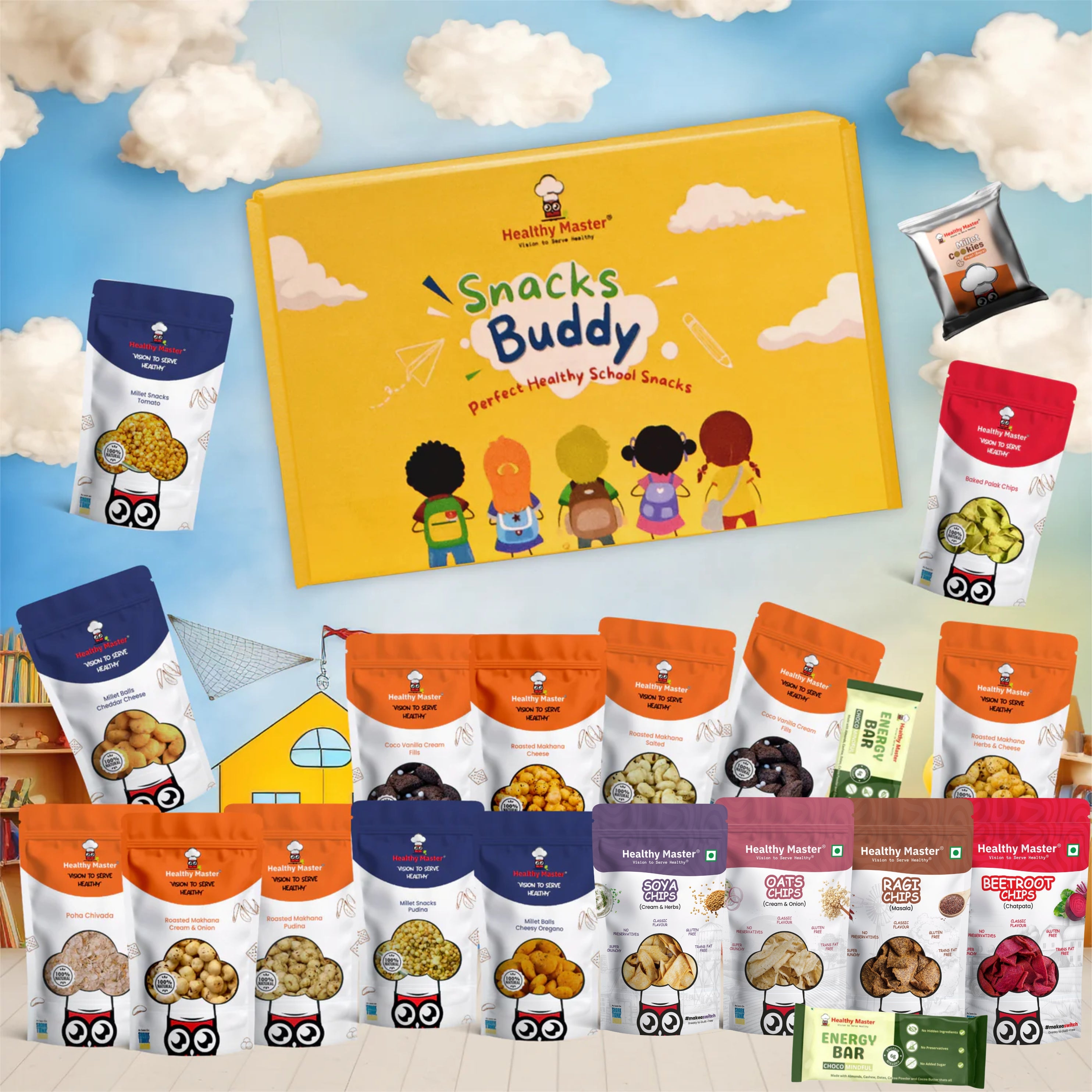 Snacks Buddy - 2 Snacks Per Day
