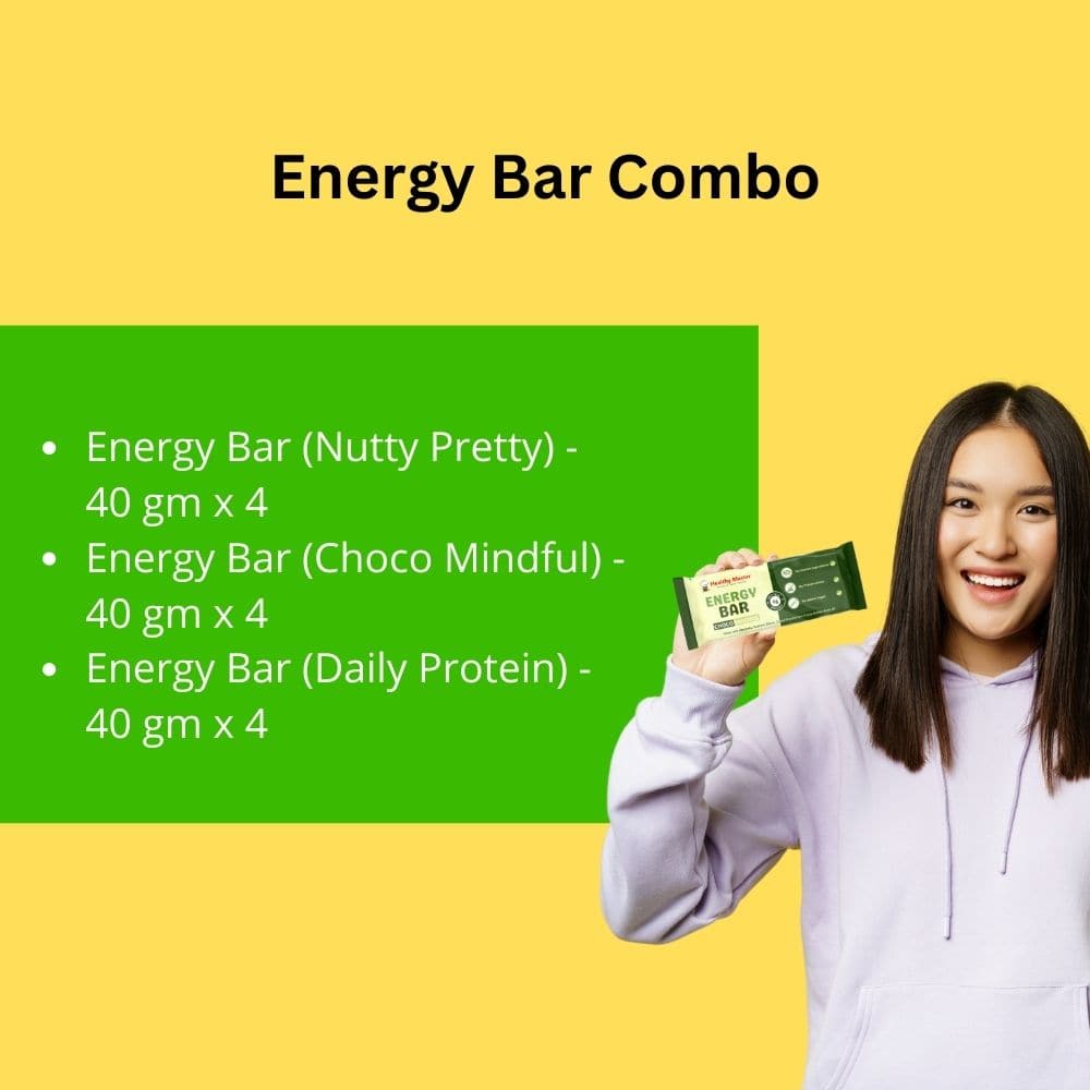 Energy Bars Combo Pack of 4