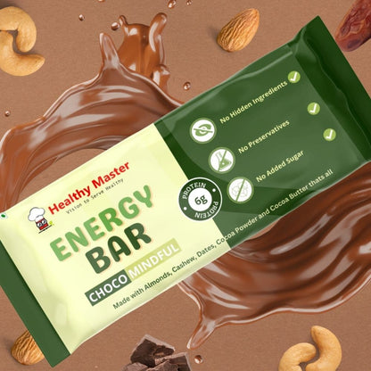 Choco Mindful Energy Bar at healthy master