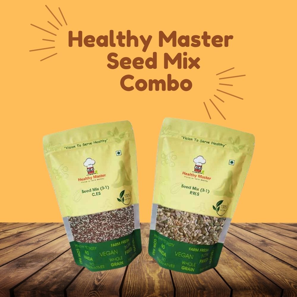 Buy Healthy Seeds Combo Mix At The Best Price In India | Order Organic Seeds Combo Online By Healthy Master