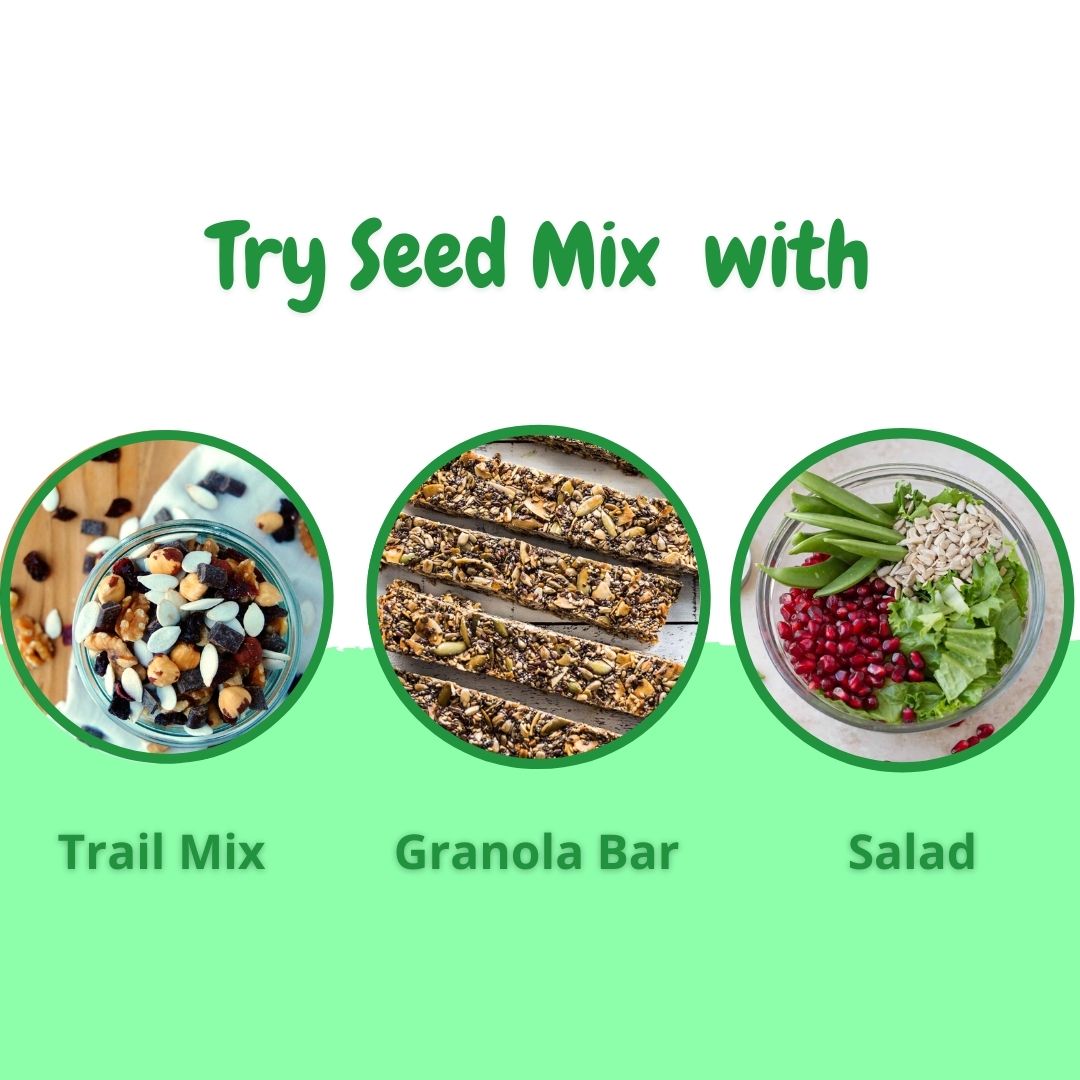 Buy Healthy Seeds Combo Mix At The Best Price In India | Order Organic Seeds Combo Online By Healthy Master