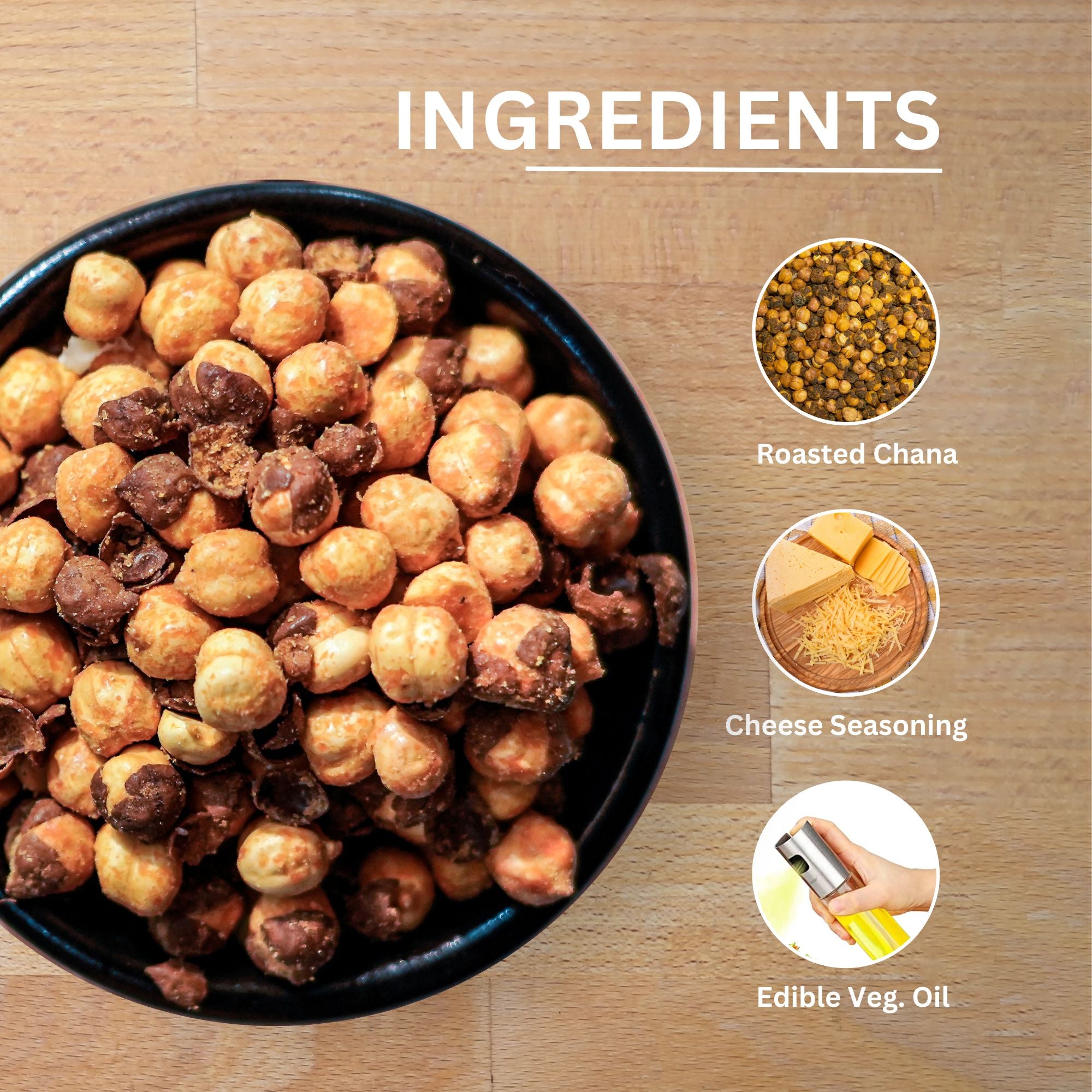 Roasted Cheese Chana