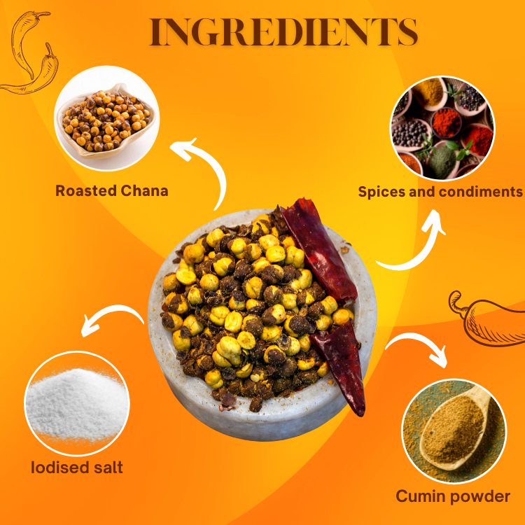 Shopping spicy chana online, roasted spicy masala chana online, Order spicy masala chana online India