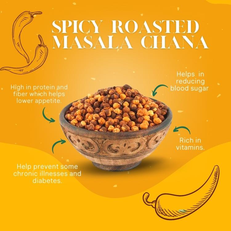 Shopping spicy chana online, roasted spicy masala chana online, Order spicy masala chana online India