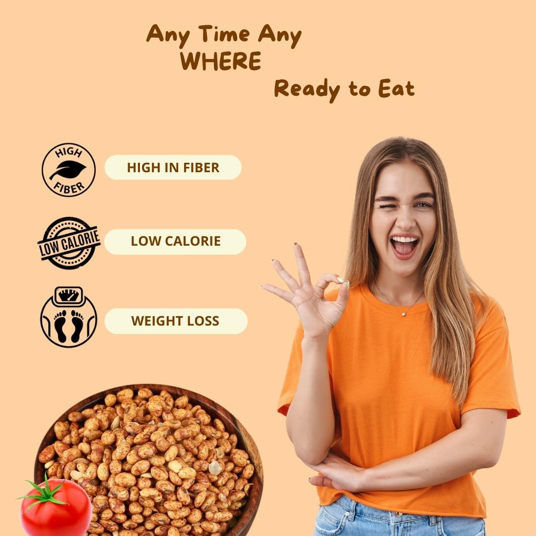 Order Chatpata Tomato Soya Nuts, Soya Nuts, Tomato Soya Nuts Online at the best price, BuySoya Nuts Tomato India