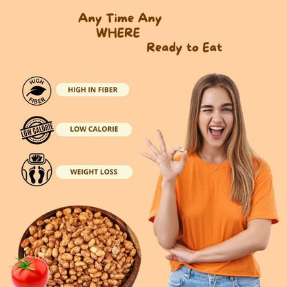 Order Chatpata Tomato Soya Nuts, Soya Nuts, Tomato Soya Nuts Online at the best price, BuySoya Nuts Tomato India