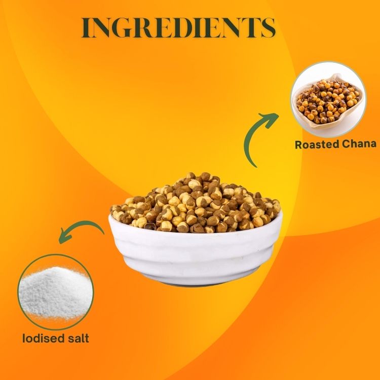 ingredients in roasted chana